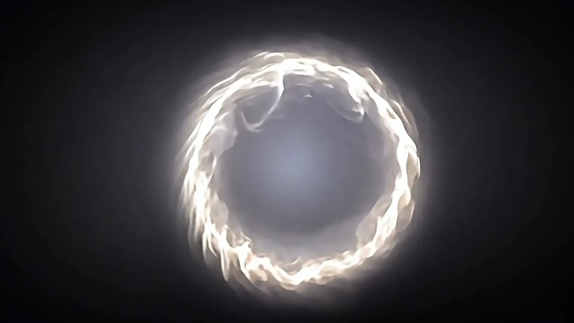 Dynamic Swirling Light Background for Futuristic Logo Animation